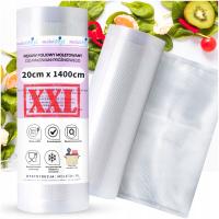 FOLIA Rękaw do Pakowania ROLKA PRÓŻNIOWA do ZGRZEWARKI 20x 14m 20x1400cm