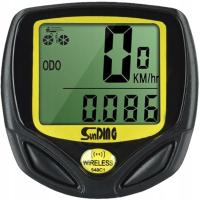 2X Licznik Rowerowy BEZPRZEWODOWY Prędkościomierz Wodoodporny 14 FUN + Bate