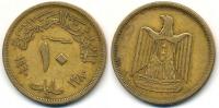 Egipt 10 Milliemes - 1960r ... Monety
