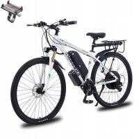 Электрический велосипед AKEZ 29 Inch 13ah 48V 1000W 55km/H Белый подарок