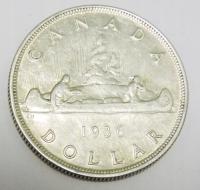 KANADA dollar 1936