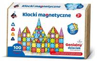 Klocki magnetyczne 100 elementów