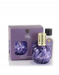 Lampa Zapachowa PURPLE - Zestaw z olejkiem Blackcurrant & Cedarwood 180ml