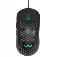 Gaming Mouse USB Wired Hollow Out 16000DPI Mice for for Black