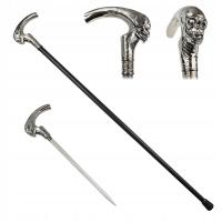 Laska spacerowa z ukrytym ostrzem 