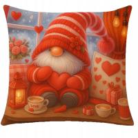 ŚWIĄTECZNA POSZEWKA DEKORACYJNA 45x45 WELUR BOŻE NARODZENIE ŚWIĘTA WZORY