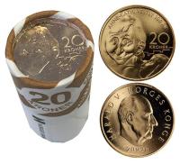 NORWEGIA 20 Koron ANNE-CATH VESTLY 100 AR 2020 r