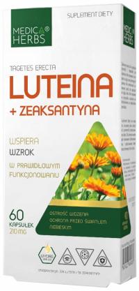 Лютеин зеаксантин / пищевая добавка Medica Herbs 60 капсул 210 мг
