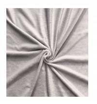 Polar gładki, materiał VELVET MINKY 03 - JASNY SZARY super miękki, puszysty