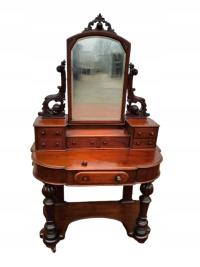 КРАСИВЫЙ ТУАЛЕТНЫЙ СТОЛИК ДЕРЕВЯННЫЙ КОМОД КОМОД