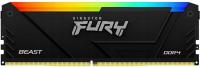 Pamięć RAM Kingston FURY Beast RGB DDR4 32GB 3600 CL18 Czarny