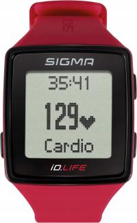 Sigma Sport ID.LIFE Zegarek sportowy czerwony