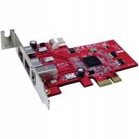 Плата контроллера FireWire на PCI Express