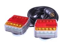 ЗАДНИЕ ФОНАРИ СВЕТОДИОДНЫЕ ФОНАРИ НА ПРИЦЕП МАГНИТ 7,5 М