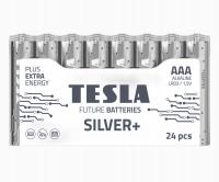 Bateria alkaliczna LR03 TESLA SILVER+ F24 1,5V