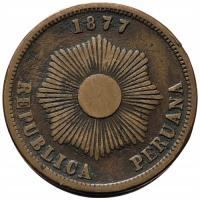 44677. Peru - 2 centavo - 1877r.