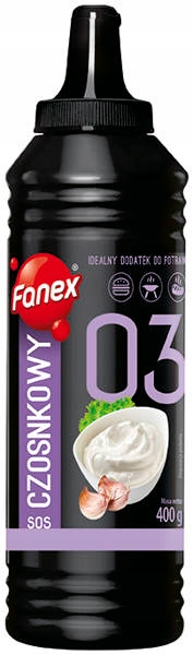 Чесночный соус 400 г мягкий для шашлыка - Fanex