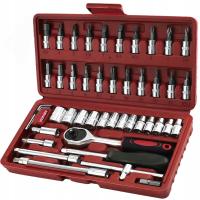 БОЛЬШОЙ ТОРЦЕВОЙ КЛЮЧ НАБОР ИНСТРУМЕНТОВ ТОРЦЕВЫЕ КЛЮЧИ 46 ЭЛЕМЕНТОВ TORX