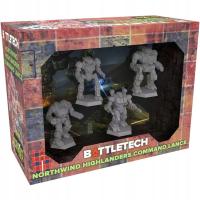 BattleTech Northwind Highlanders Command Lance - Gra miniaturowa - Polski