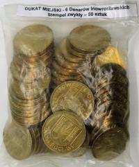 DUKAT MIEJSKI 6 Denarów Inowrocławskich stempel odwrócony - 50 szt