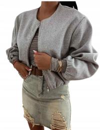 ЭЛЕГАНТНОЕ ПАЛЬТО-БОМБЕР, ОСЕННЯЯ КУРТКА-КАТАНА, СТИЛЬНАЯ КУРТКА НА МОЛНИИ UNI