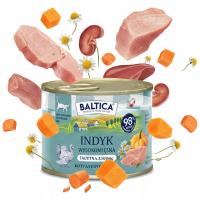 BALTICA SMAKI REGIONÓW MOKRA KARMA KOT DOROSŁY INDYK 185g HIPOALERGICZNA