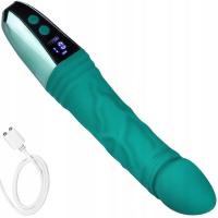 Wibrator Damski 12 Programów Ekran LED, Sex Gadżet Erotyczny dla Par, USB