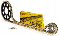 Zestaw napęd-owy Honda CMX 500 Rebel - Zębatki + łańcuch DiD GOLD !