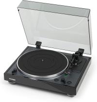 Gramofon Thorens TD 102 A 33/45 obr/min RPM RCA Paskowy MM Pokrywa Czarny