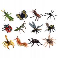 Plastikowe figurki owadów Zabawki dla dzieci Bugs