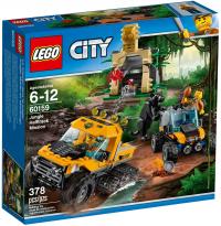 LEGO 60159 CITY JUNGLE EXPLORERS MISJA PÓŁGĄSIENICOWEJ TERENÓWKI