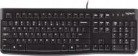 Клавиатура LOGITECH K120 черная проводная USB 920-002479