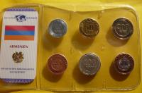 SET 6 SZT DRAM ARMENIA RZADKIE MENNICZE