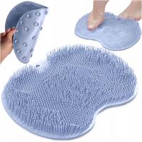 Силиконовая щетка для мытья ног с присосками массажер для мытья спины силиконовая щетка