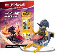 LEGO NINJAGO WOJOWNIK IMPERIUM KSIĄŻKA +KLOCKI+ZADANIA+KOMIKS