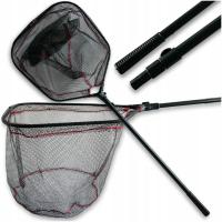 PODBIERAK WĘDKARSKI GUMA TELESKOP DUŻY MOCNY SKŁADANY KOSZ SZYBKOSCHNĄCY