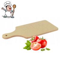 Deska kuchenna do krojenia drewniana 42x20cm Z RĄCZKĄ BUKOWA PRODUKT POLSKI