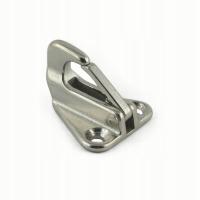 Hak sprężynowy 43 x 31 mm, zatrzask AISI 316 / A4