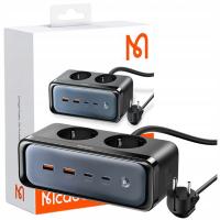 MCDODO зарядное устройство GAN 2xUSB 2xUSB-C 2XAC 70W