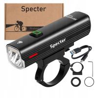 LAMPKA ROWEROWA USB SPECTER MAVERICK 1000LM POWERBANK 4800MAH IPX6 LED