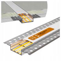 Профиль Сид алюминиевый для ГК гипсокартона врезанный 2м Регипс широкий