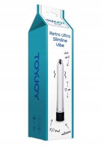 Wibrator stymulator Retro Ultra Slimline Vibe Silver