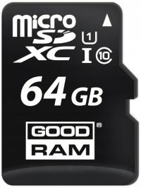 Карта памяти GOODRAM micro SD адаптер 64GB 100MB
