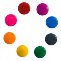 Магниты для доски и холодильника 20 мм смешанных цветов-8 шт.