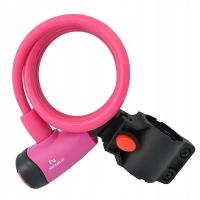 Zabezpieczenie rowerowe linka Nexelo L233770.ROZ.NEX