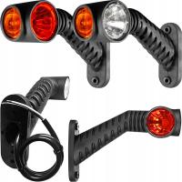 2× Lampa obrysowa potrójna na wysięgniku LD 2175 lewa