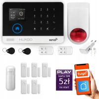 Беспроводная сигнализация GSM WiFi с приложением TUYA , комплект, HUXGO HXA003