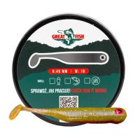 Great Fish GF1 49mm 1g No Scent MOTOR OIL GREEN UV 10szt.