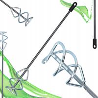 Цементная мешалка цементного раствора оцинкованная Ø60 HEX для сверлильного станка 60 мм 42 см