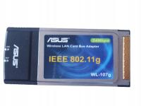 Karta do Laptopa WiFi WLAN Asus WL-107G 802.11g 56Mbps PCMCIA Gwarancja